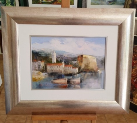 Dejan Slepcevic; Budva; Ulje na platnu