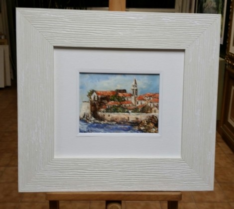 Bosa Milakovic; Budva; Ulje na platnu