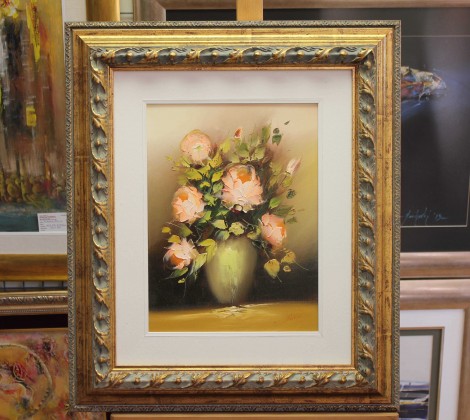 Dejan Slepcevic; Cvijece; Ulje na platnu