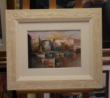 Dejan Slepcevic; Pejzaz; Ulje na platnu