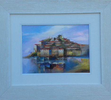 Dejan Slepcevic; Sveti Stefan; Ulje na platnu