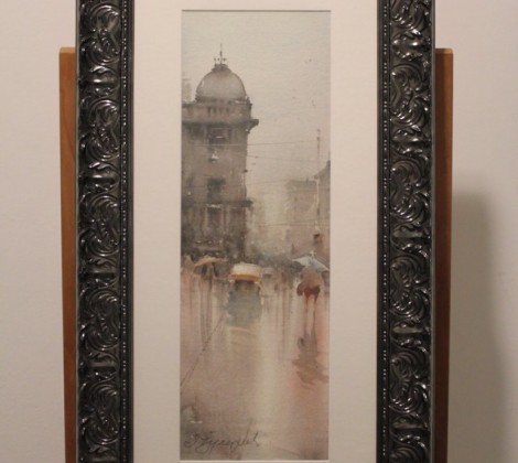 Dusan Djukaric; Beograd; Akvarel