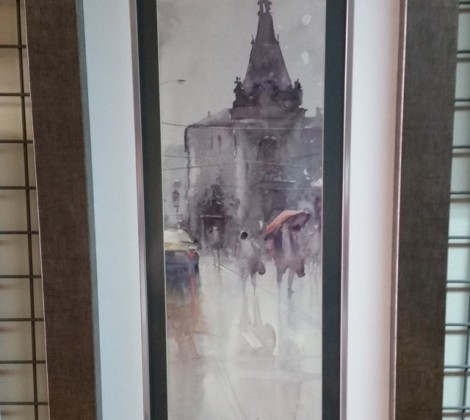 Dusaan Djukaric; Beograd; Akvarel