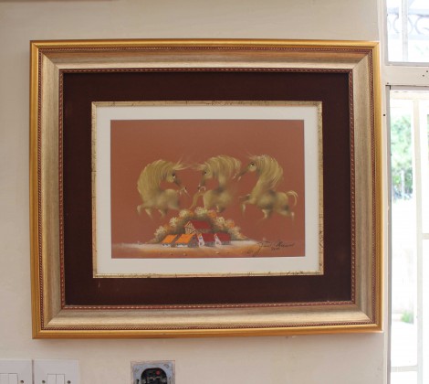 Janos Mesaros; Konji; Pastel
