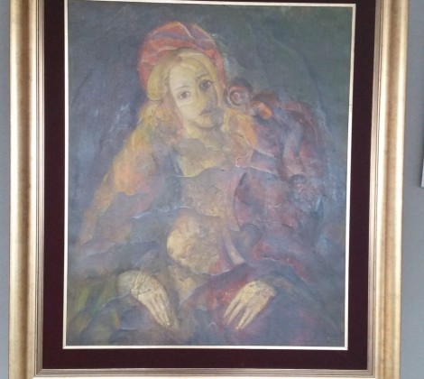 Muharem Muratovic; Zena; Ulje na platnu