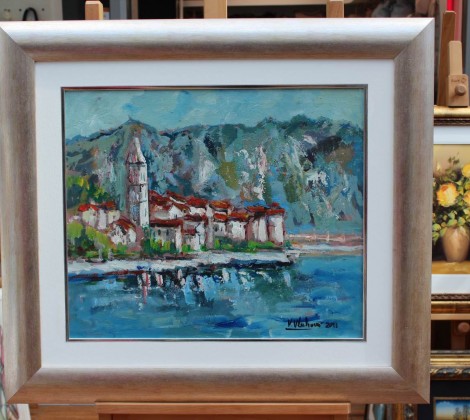 Vojimir Vojo Vlahovic; Perast; Ulje na platnu