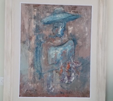 Vojimir Vojo Vlahovic; Princeza; Ulje na platnu