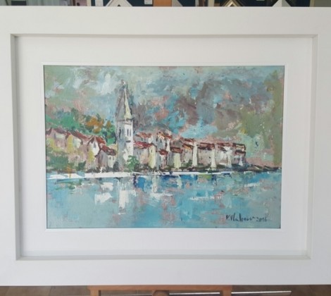 Perast; Vojimir Vojo Vlahovic; Ulje na platnu