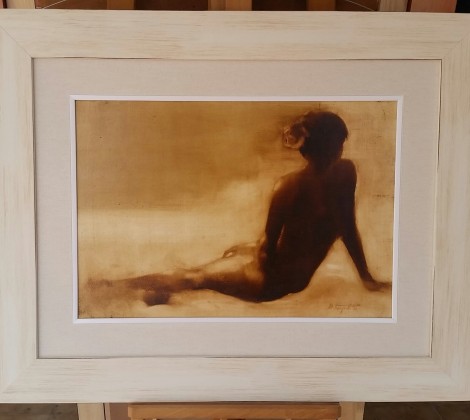 Vladislav Patric; Akt; Ulje na lesonitu