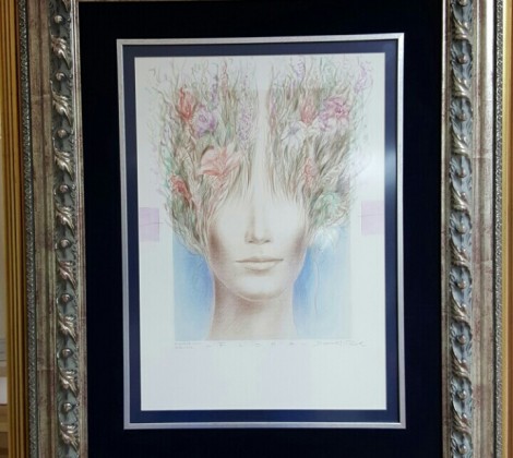 Dimitrije Popovic; Flora; Kombinovana tehnika