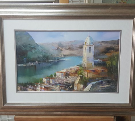 Dejan Slepcevic; Kotor; Ulje na platnu