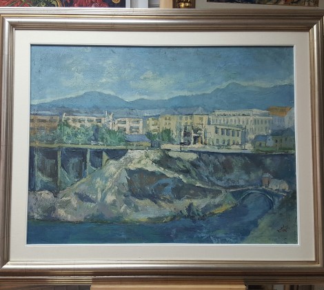 Veselin Venjo Bastac; Podgorica; Ulje na platnu