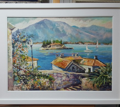 Radomir Laketa; Perast; Ulje na platnu