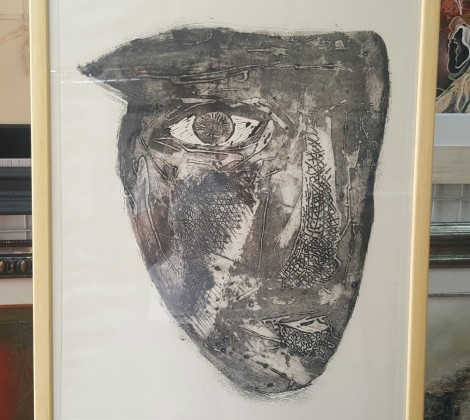 Aleksandar Radevic; Kombinacija koze i maske; Grafika
