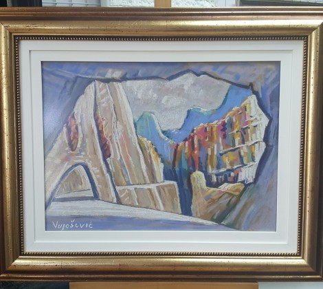 Nikola Vujosevic; Kanjon; Pastel