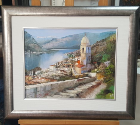 Dejan Slepcevic; Kotor; Ulje na platnu