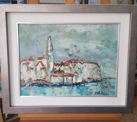 Vojo Vlahovic; Perast; Ulje na platnu