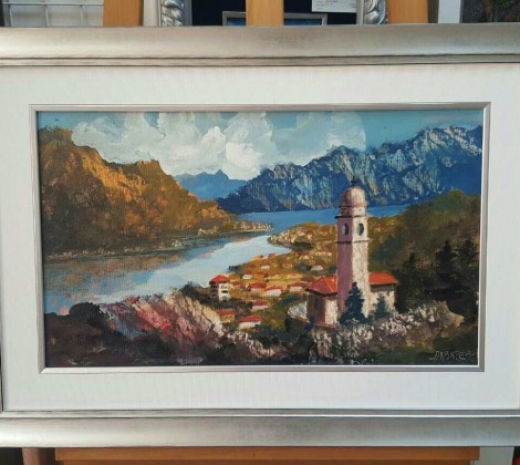 Milan Lazarevic; Kotor; Ulje na platnu