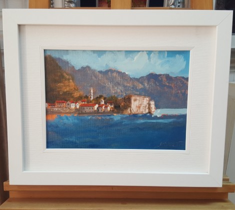 Milan Lazarevic; Budva; Ulje na platnu