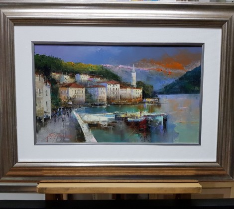 Dejan Slepcevic;Perast;Ulje na platnu