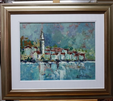 Vojimir Vojo Vlahovic;Perast;Ulje na lesonitu