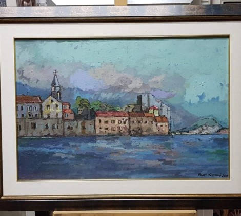 Filip Vlahovic;Perast;Ulje na platnu