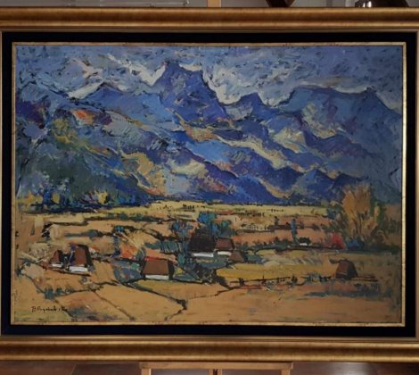 Vuko Radovic;Durmitor;Ulje na platnu